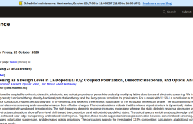 arXiv Materials Science